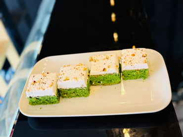 Pistachio Cake Slice – A Nutty, Creamy Delight from The Bakers Shop Birmingham