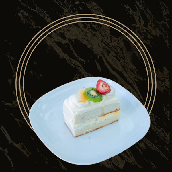 Delicious fruit cake slices with mixed dried fruits and nuts from The Bakers Shop in Birmingham